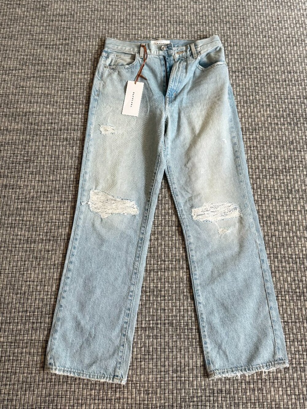 SLVRLAKE, London Ankle, Denim, Blue, Size 27
